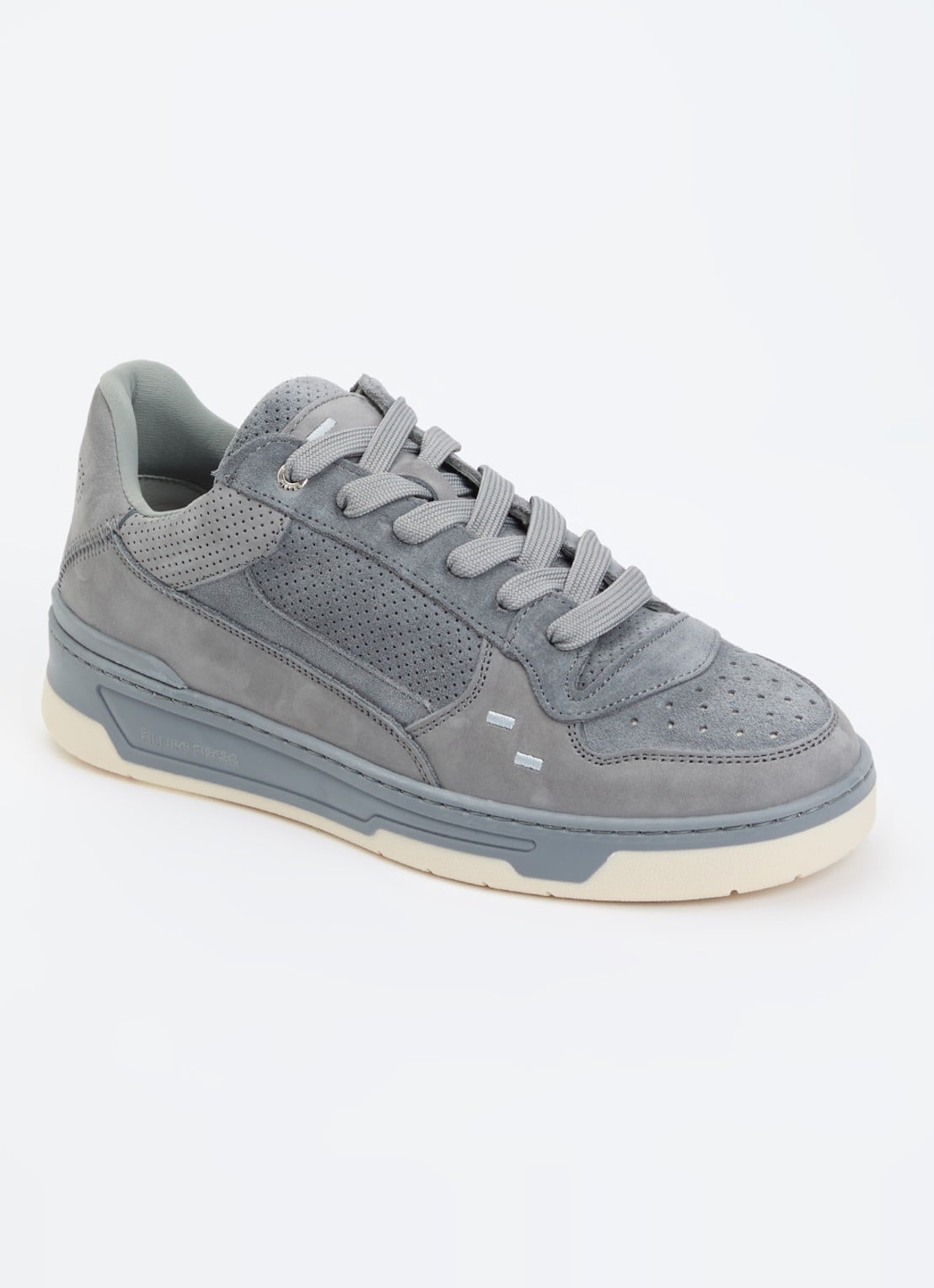 Filling Pieces Cruiser Dive sneaker met suède details - voorkant 5 grijs