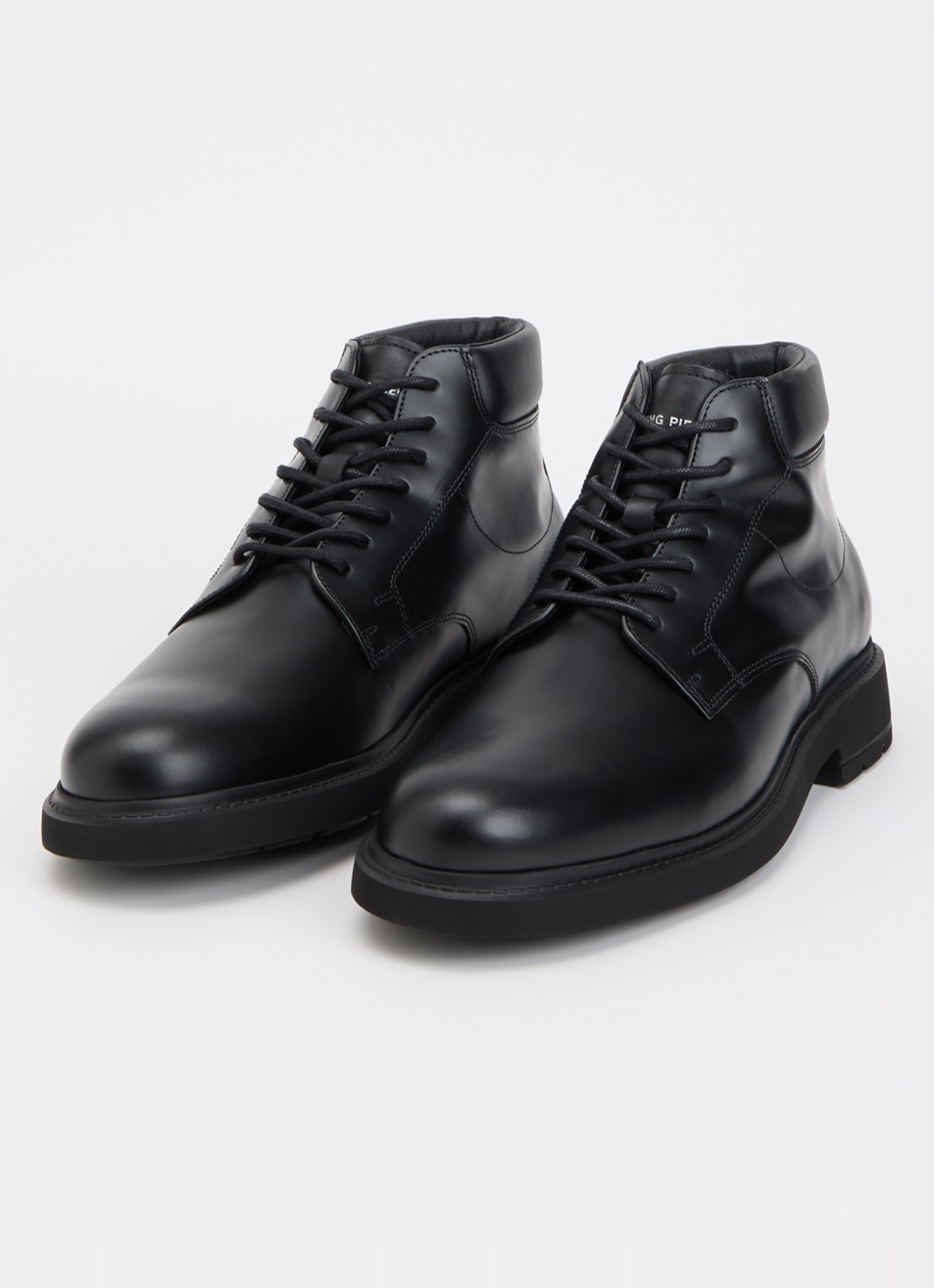 Filling Pieces Derby veterschoen van leer - detail 3 zwart