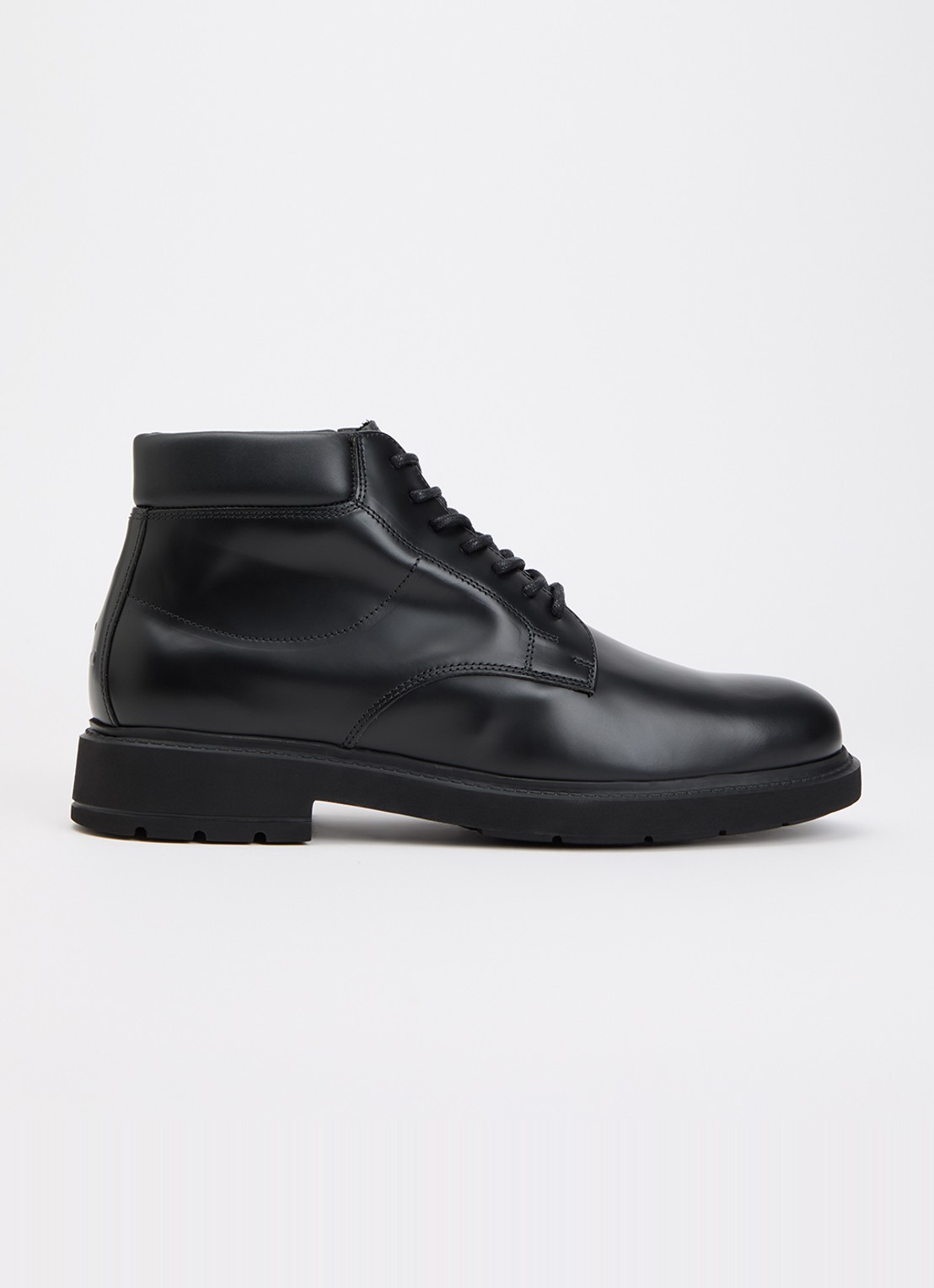 Filling Pieces Derby veterschoen van leer - voorkant zwart