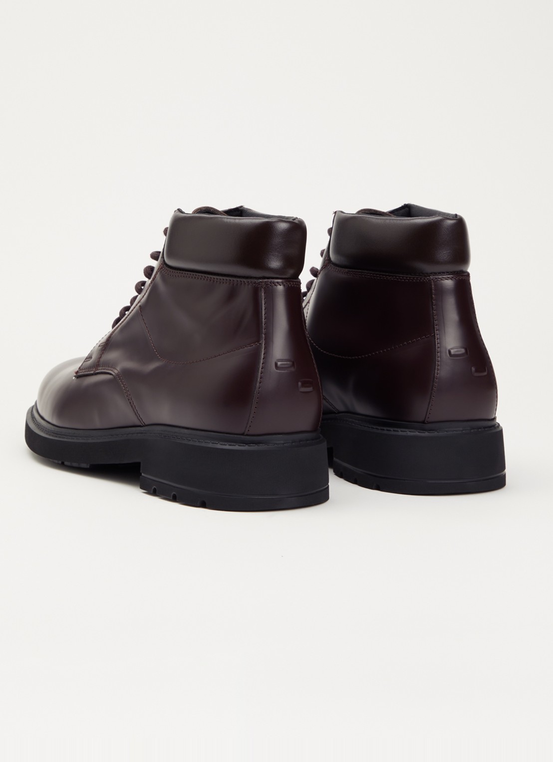Filling Pieces Derby veterschoen van leer - achterkant bruin