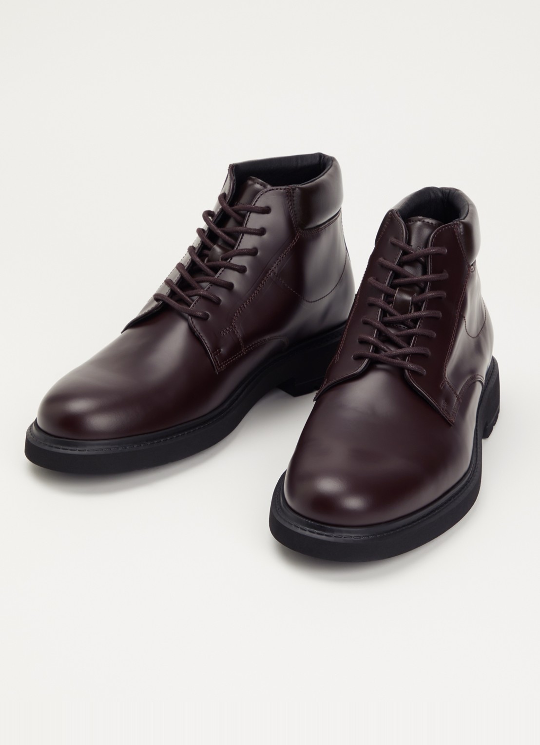Filling Pieces Derby veterschoen van leer - detail 3 bruin