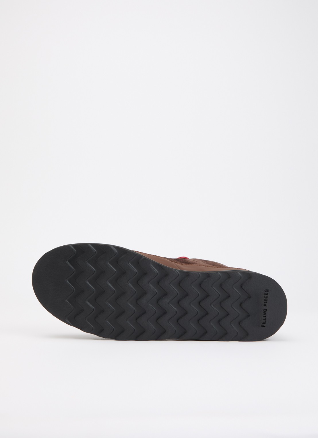 Filling Pieces Glacier veterboot van suède - detail 4 bruin