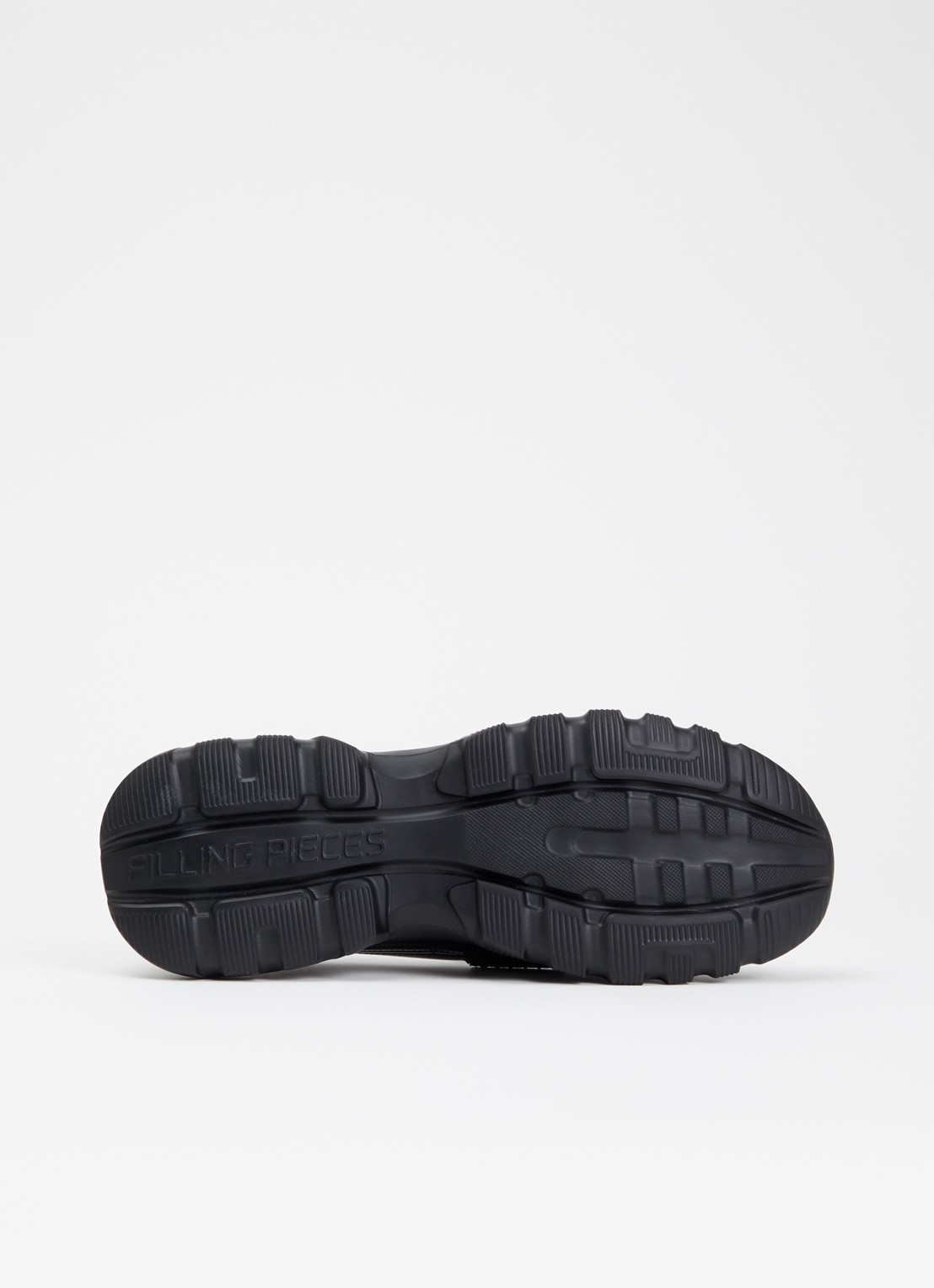 Filling Pieces Hybrid loafer van leer - detail 5 zwart