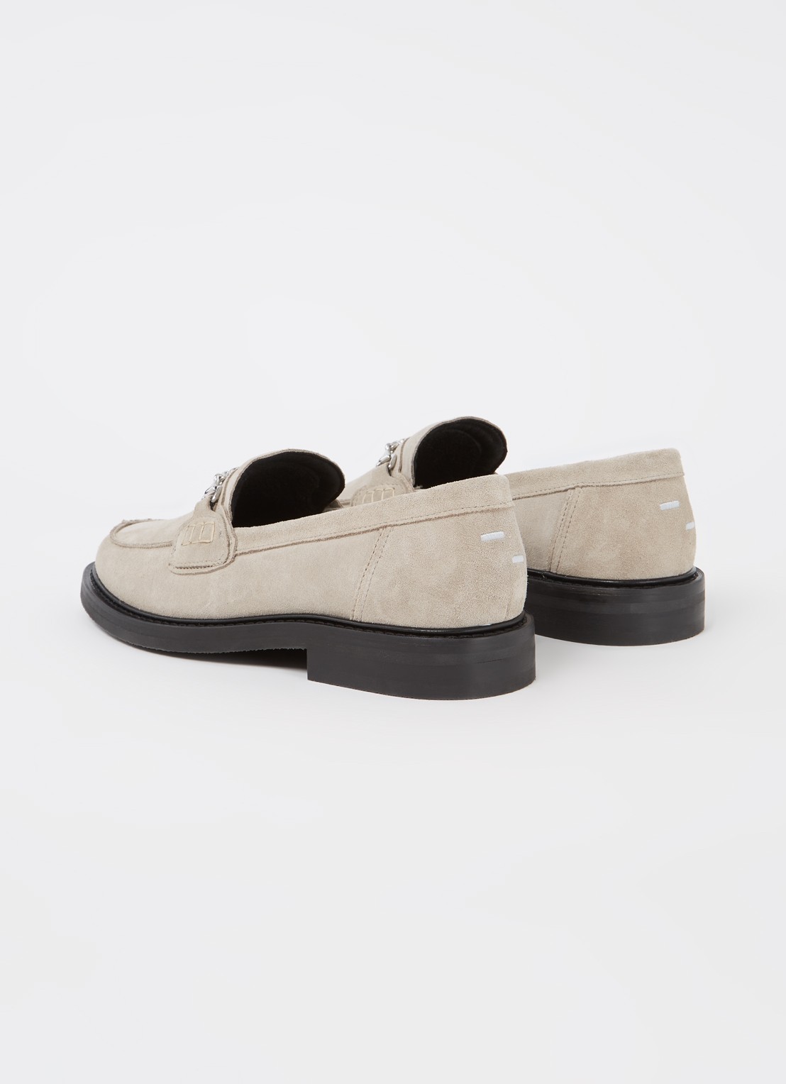 Filling Pieces Loafer van suède  - detail 4 taupe