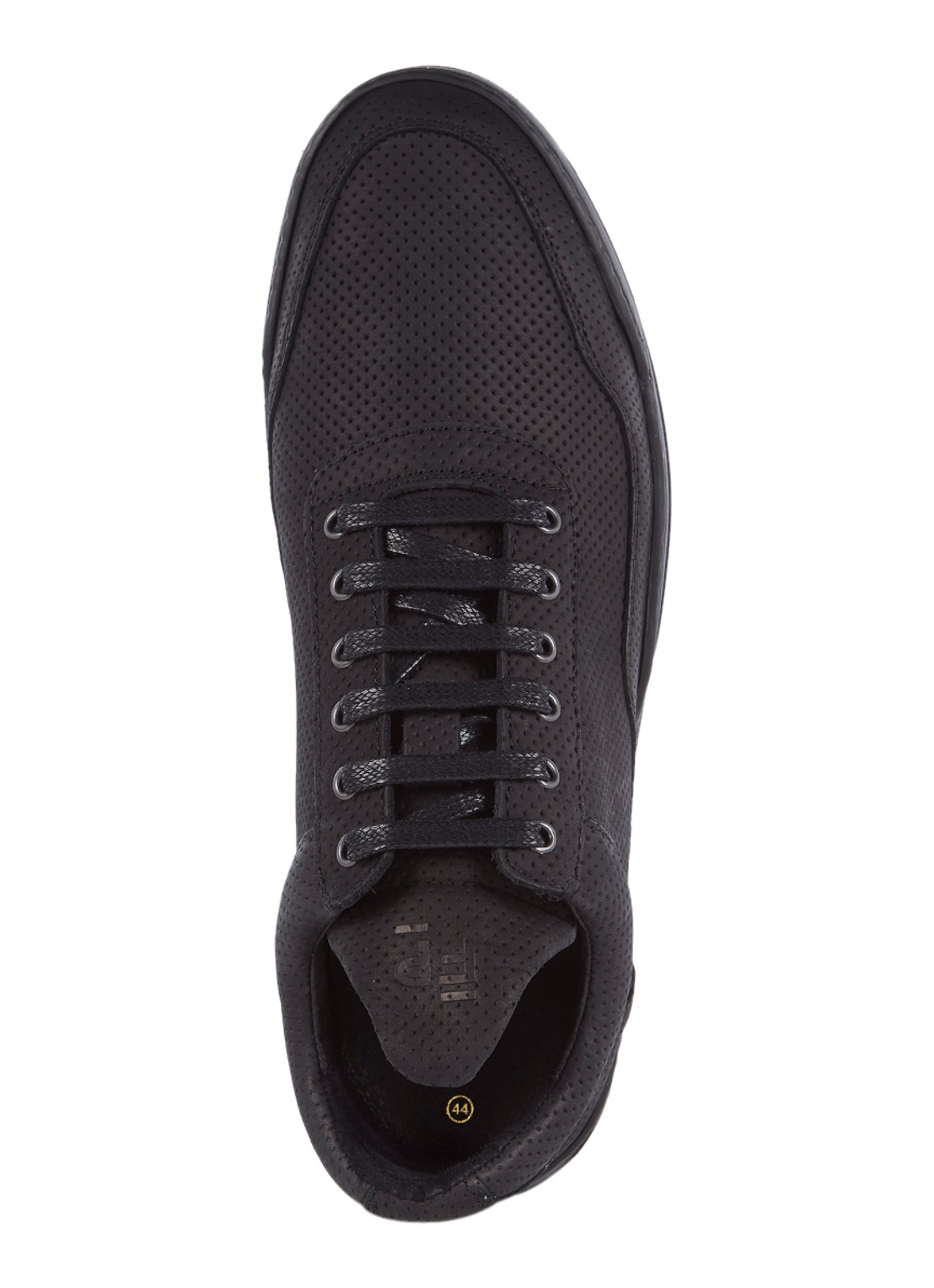 Filling Pieces Low Top Ghost Microlane sneaker van nubuck - detail zwart