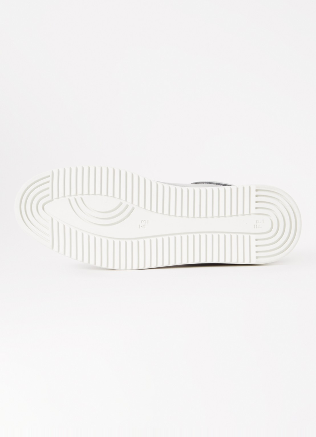 Filling Pieces Low Top sneaker van nubuck  - detail 3 lichtgrijs