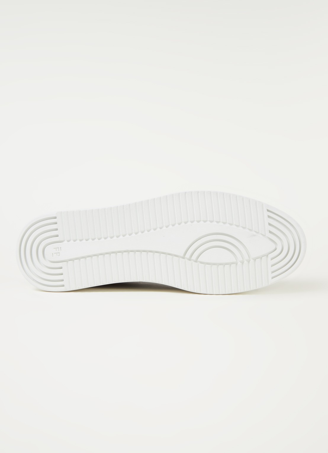 Filling Pieces Mondo Ripple sneaker van suède - detail 3 donkerblauw