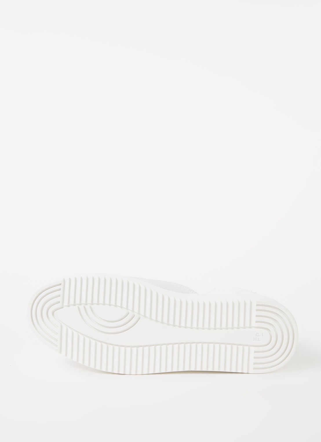 Filling Pieces Mondo sneaker van leer met suède details - detail 9 wit