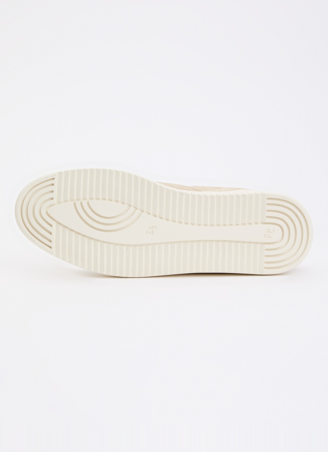 Filling Pieces Mondo Stack sneaker van suède - detail 3 beige