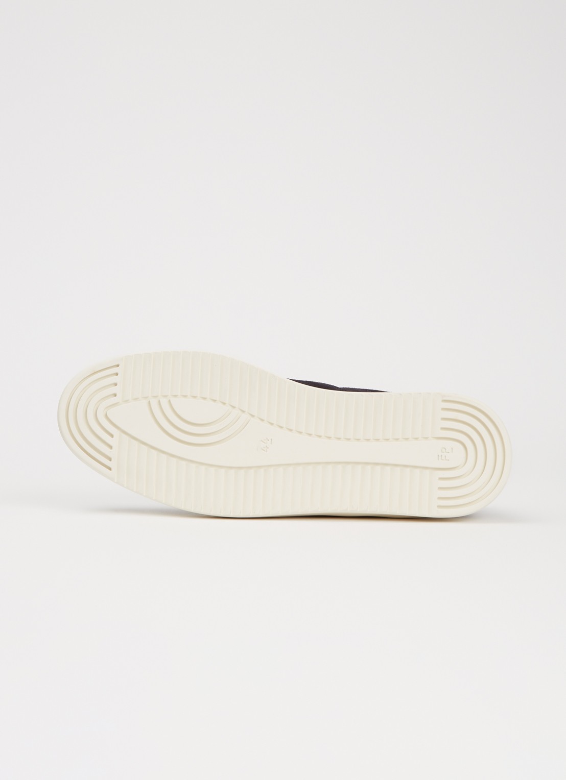 Filling Pieces Mondo Stack sneaker van suède - detail 4 donkerblauw