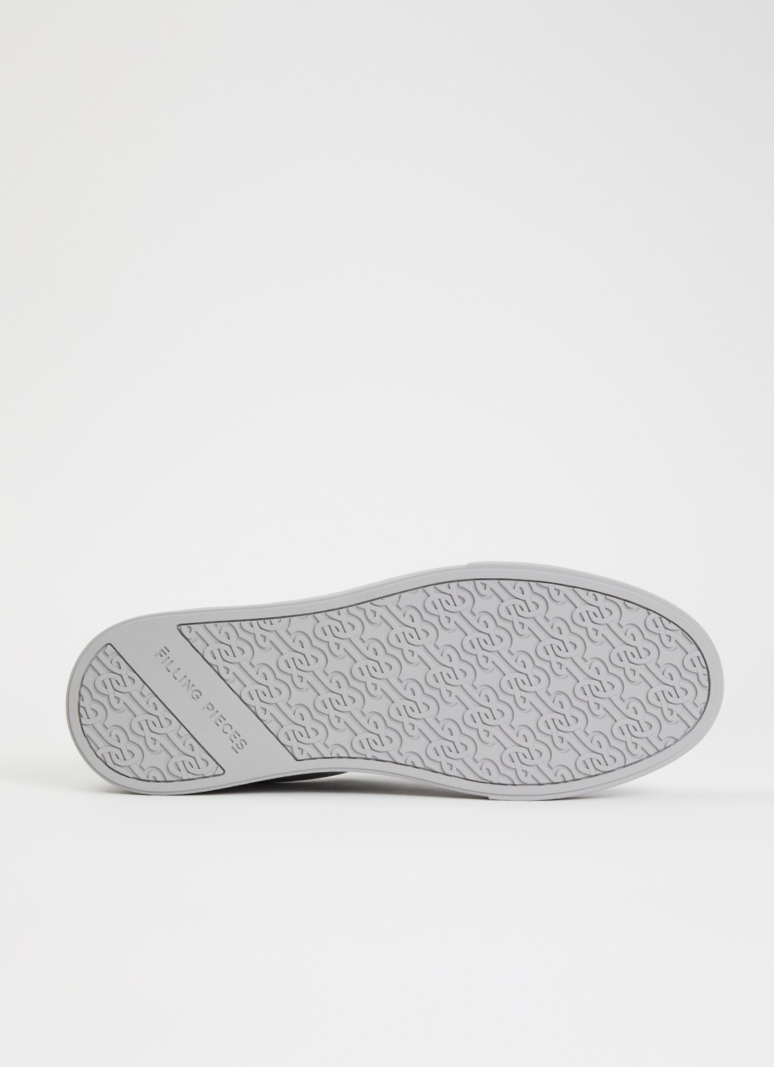 Filling Pieces Mondo Viera sneaker van leer met suède details - detail 3 grijs