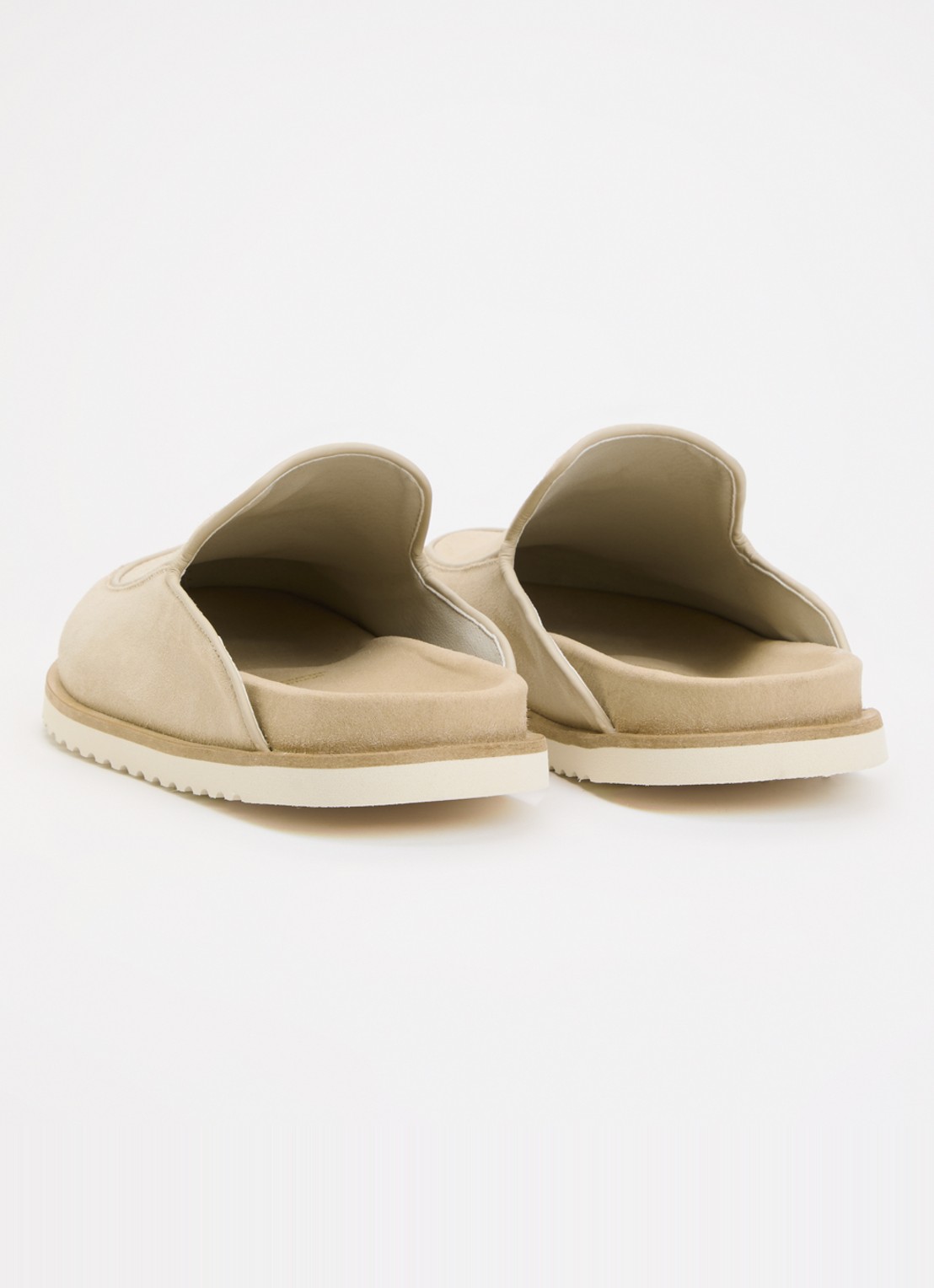 Filling Pieces Muiltje van suède  - achterkant zand