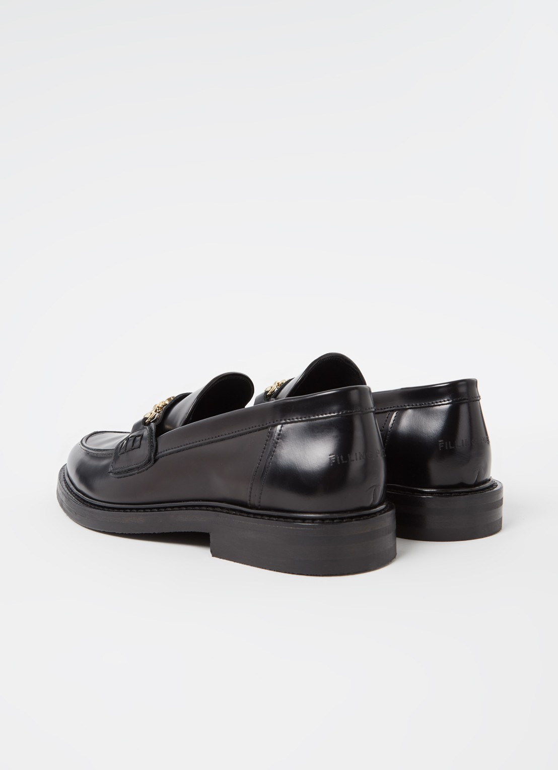 Filling Pieces Polido loafer van leer - detail 4 zwart