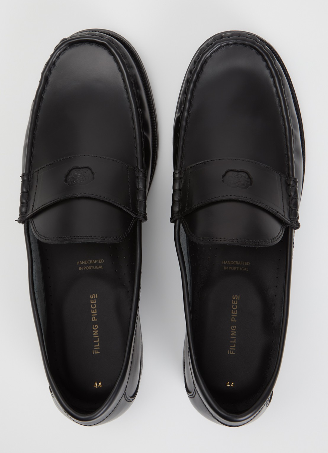 Filling Pieces Polido loafer van leer  - detail 3 zwart