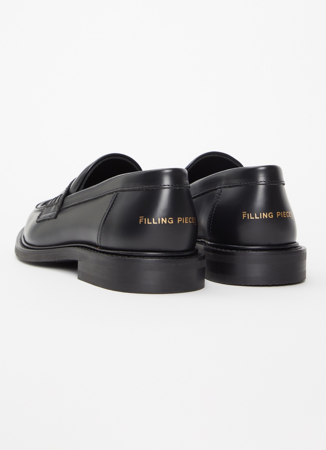 Filling Pieces Polido Minimum loafer van leer - achterkant 2 zwart