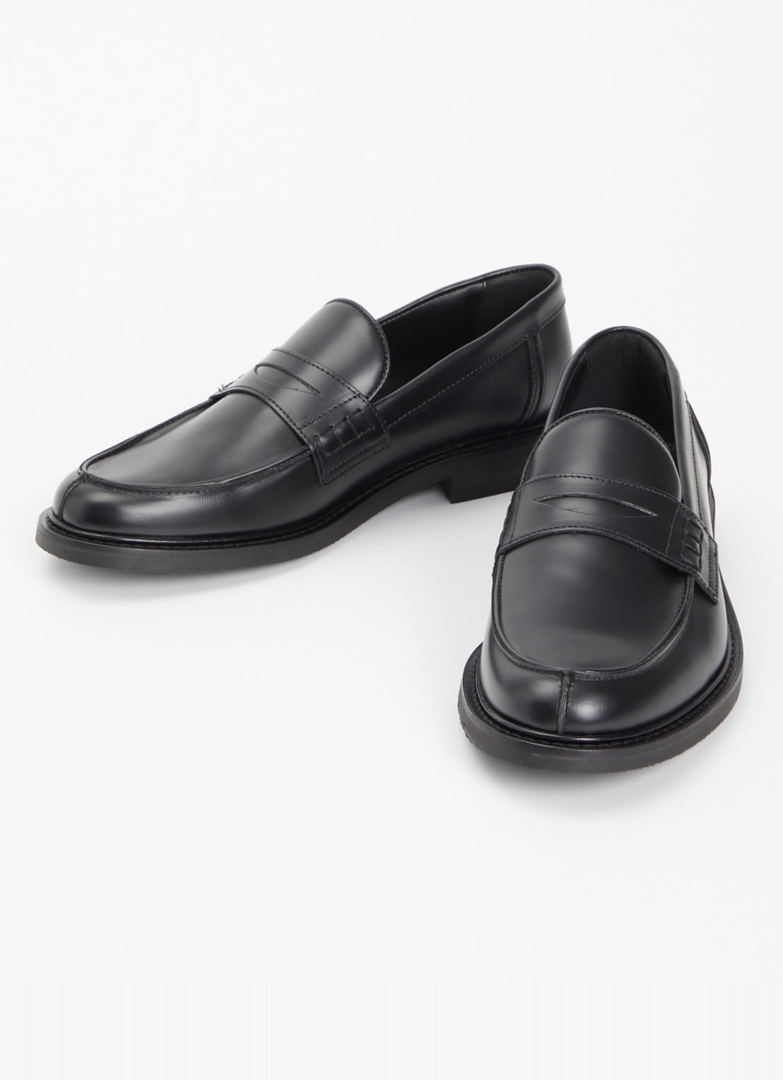 Filling Pieces Polido Minimum loafer van leer - detail 3 zwart