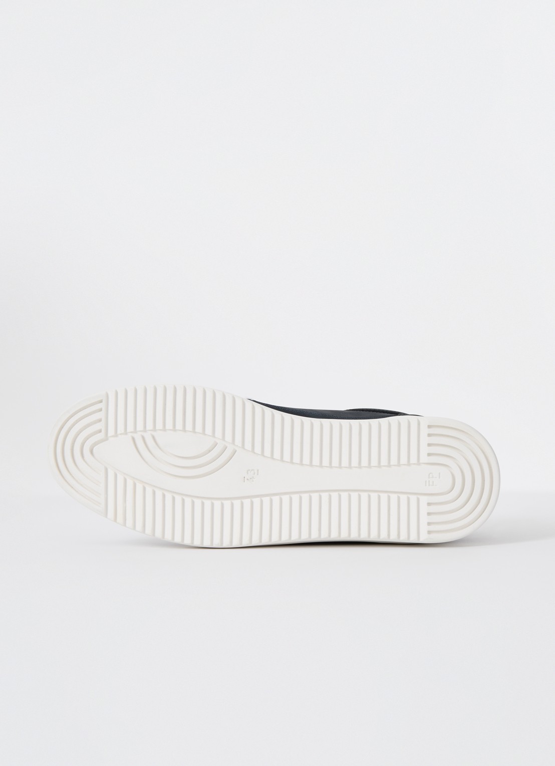 Filling Pieces Sneaker van nubuck - detail 3 donkerblauw