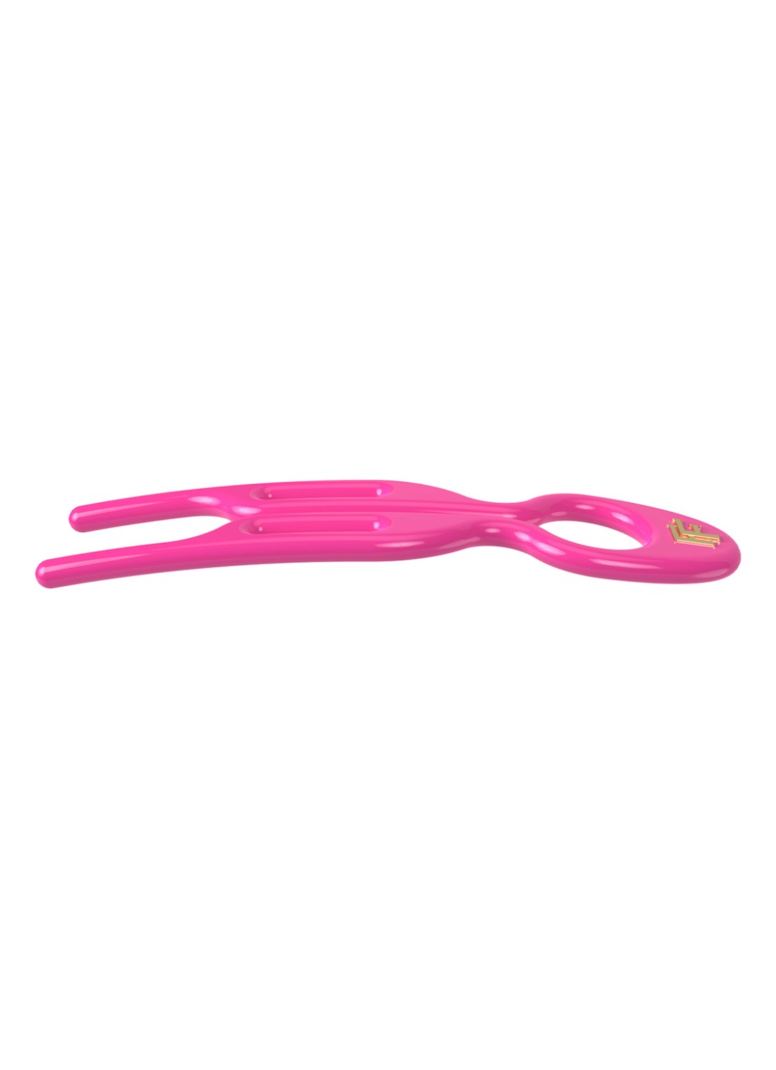 Fiona Franchimon Nº 1 Hairpin - haarpin set van 3  - detail 2 stawberry pink