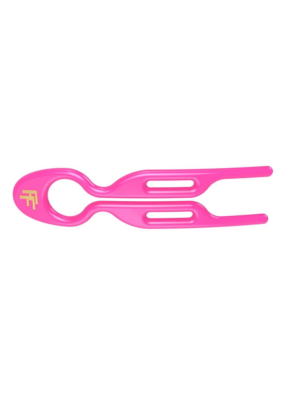 Fiona Franchimon Nº 1 Hairpin - haarpin set van 3  - detail 3 stawberry pink