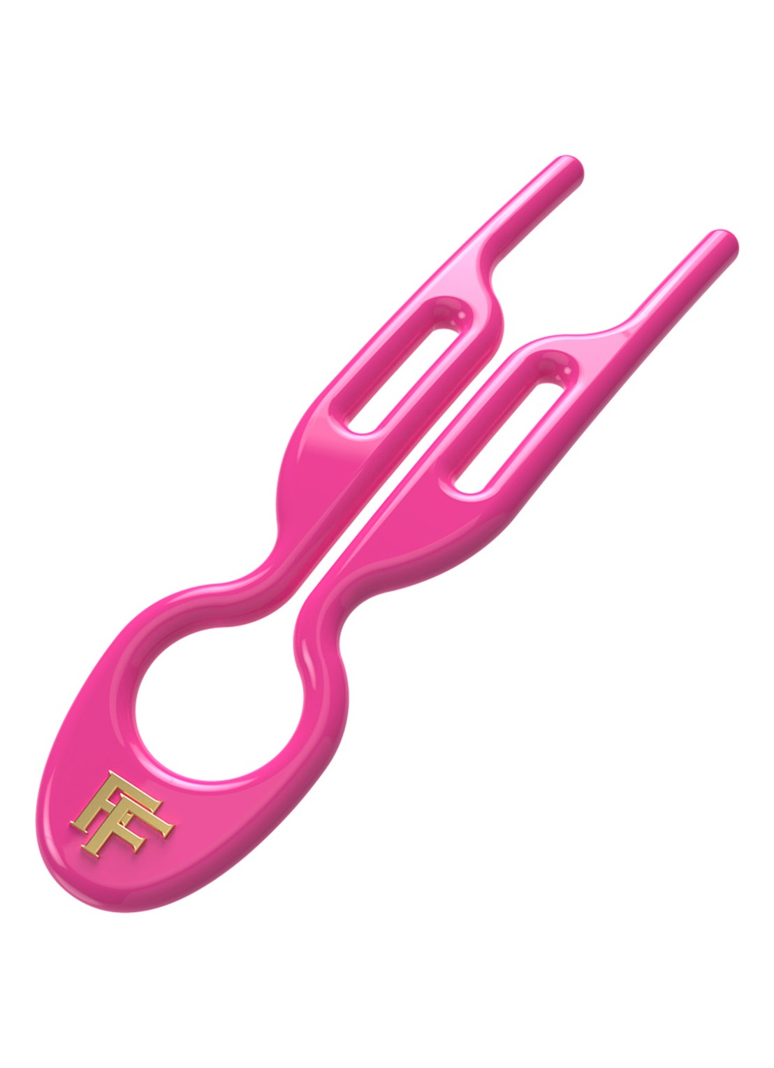 Fiona Franchimon Nº 1 Hairpin - haarpin set van 3  - voorkant 5 stawberry pink