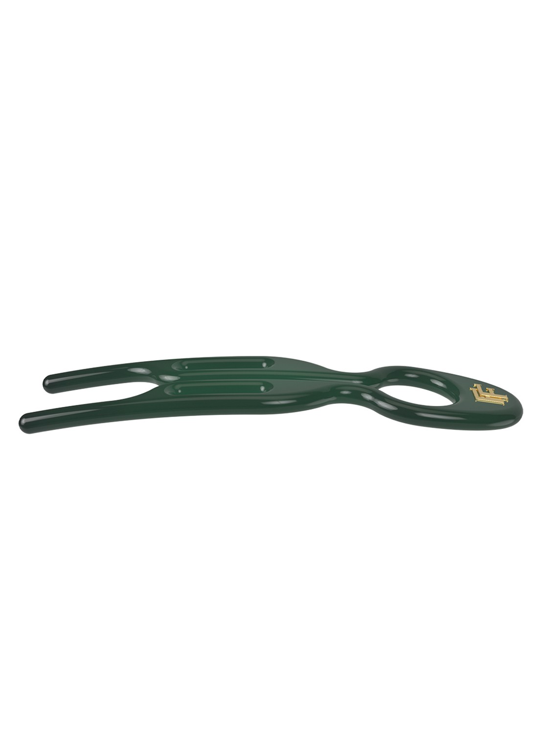 Fiona Franchimon Nº 1 Hairpin - haarpin set van 3  - detail 4 emerald green