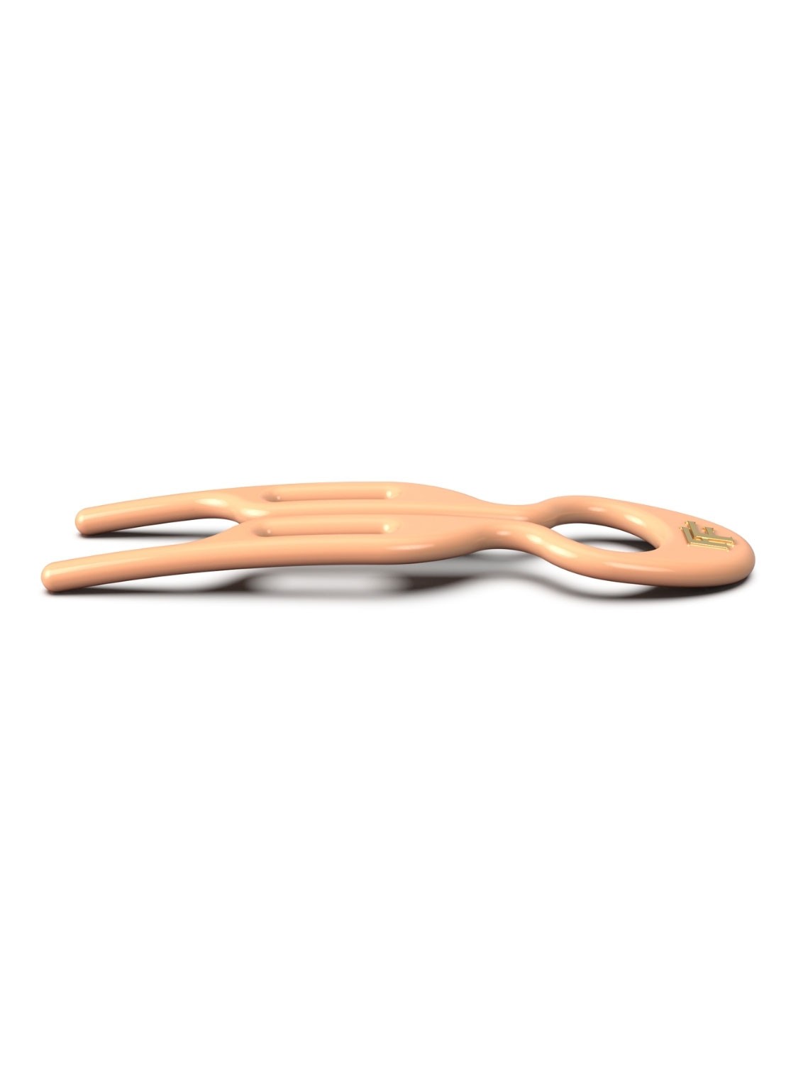 Fiona Franchimon Nº 1 Hairpin - haarpin set van 3 - detail 5 peach fuzz
