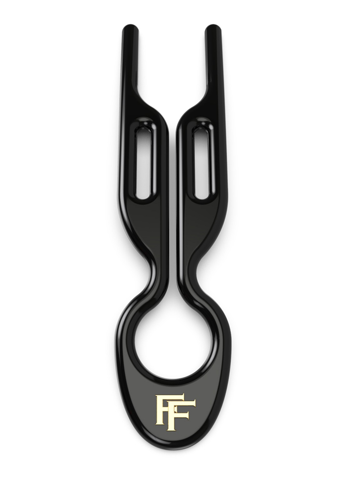 Fiona Franchimon Nº 1 Hairpin - haarpin set van 5 - detail 4 black