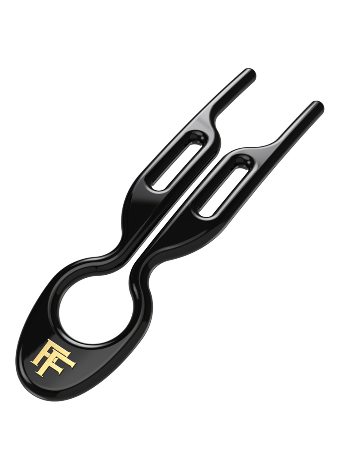 Fiona Franchimon Nº 1 Hairpin - haarpin set van 5 - voorkant black