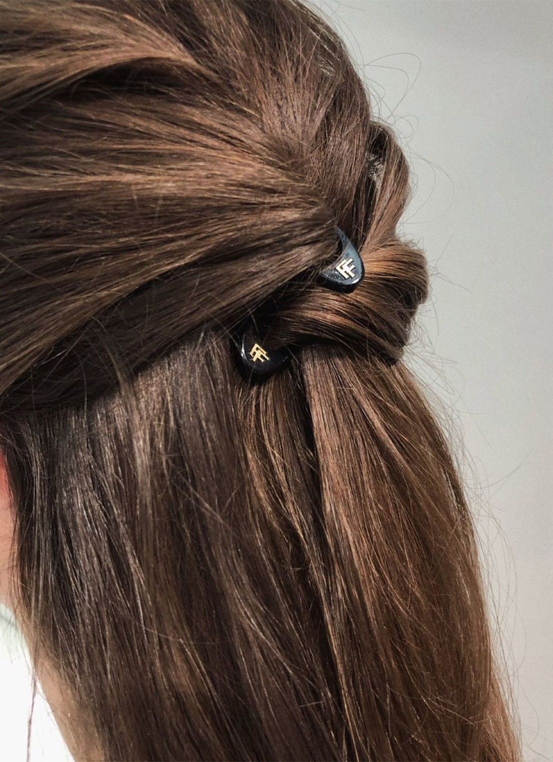 Fiona Franchimon Nº 1 Hairpin - haarpin set van 5 - voorkant 2 black