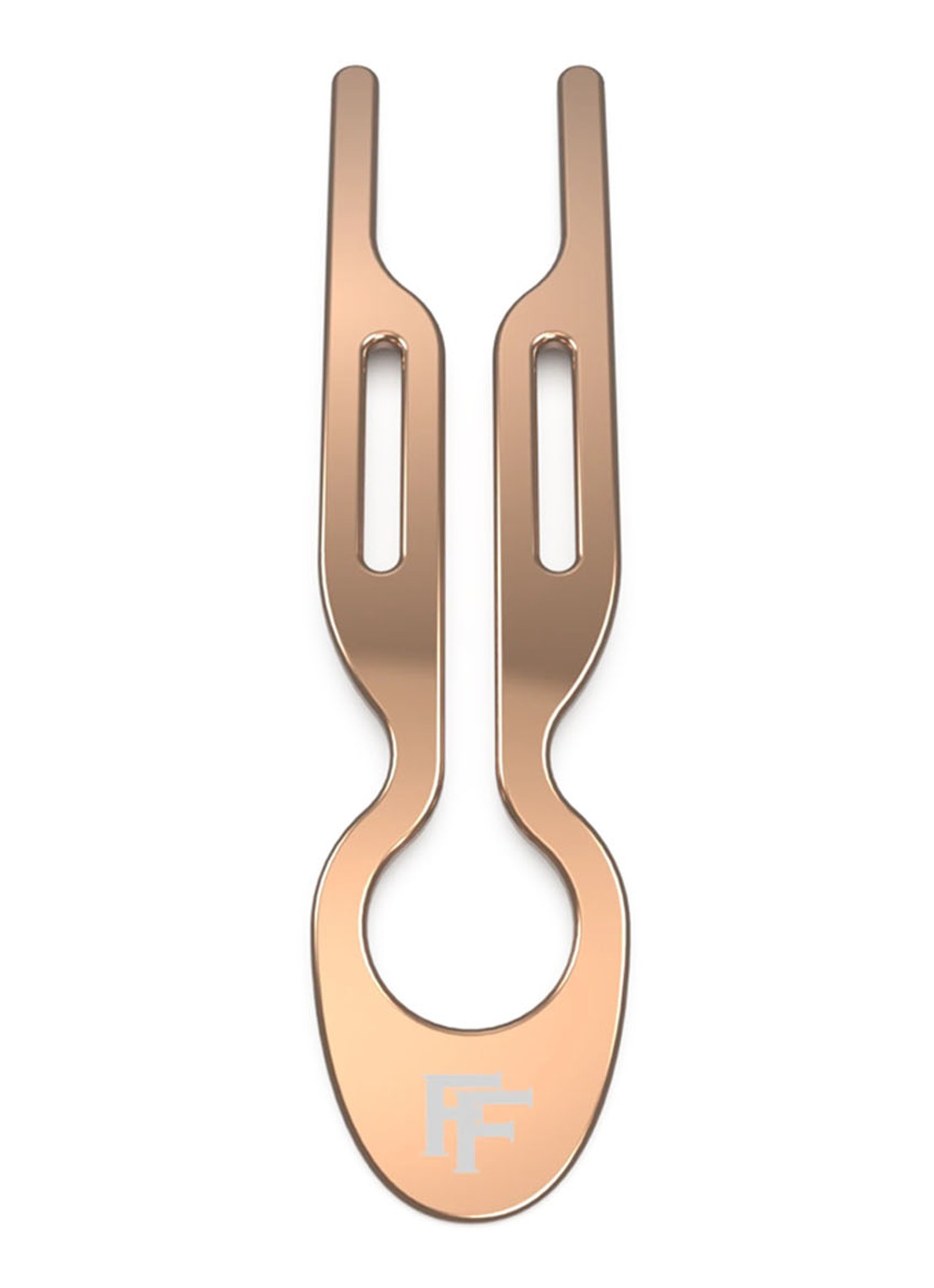 Fiona Franchimon Nº 1 Hairpin - haarpin  - detail rose gold