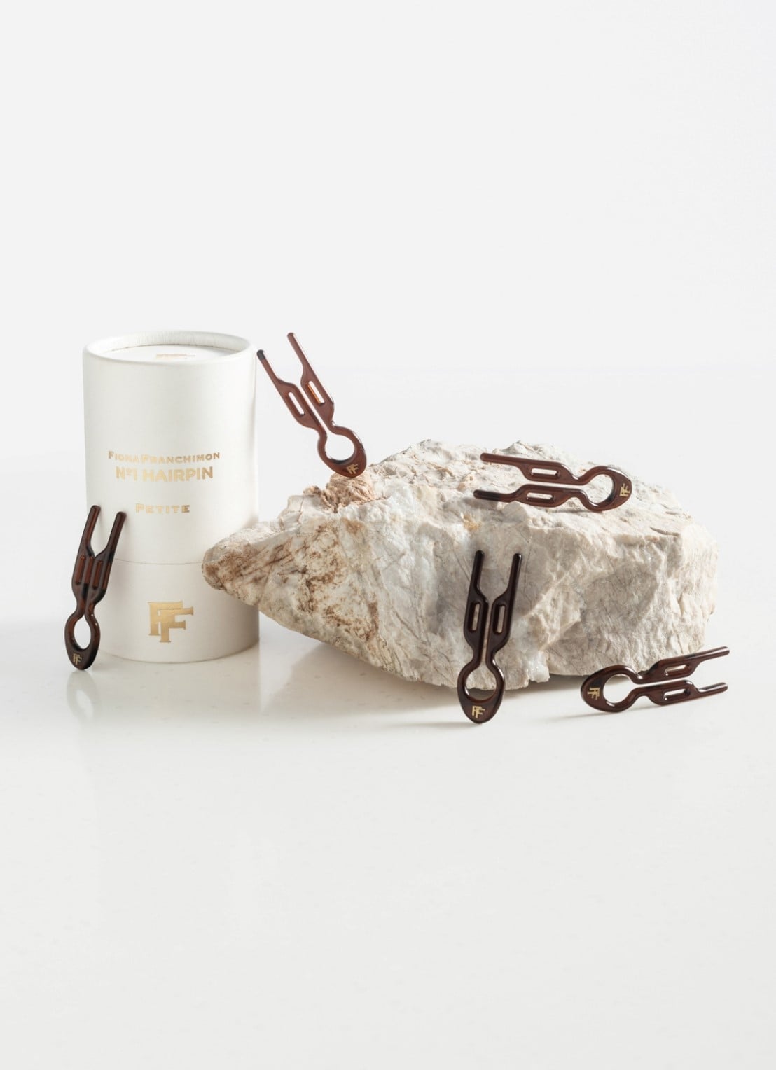 Fiona Franchimon Nº 1 Hairpin Petite - detail 3 bruin