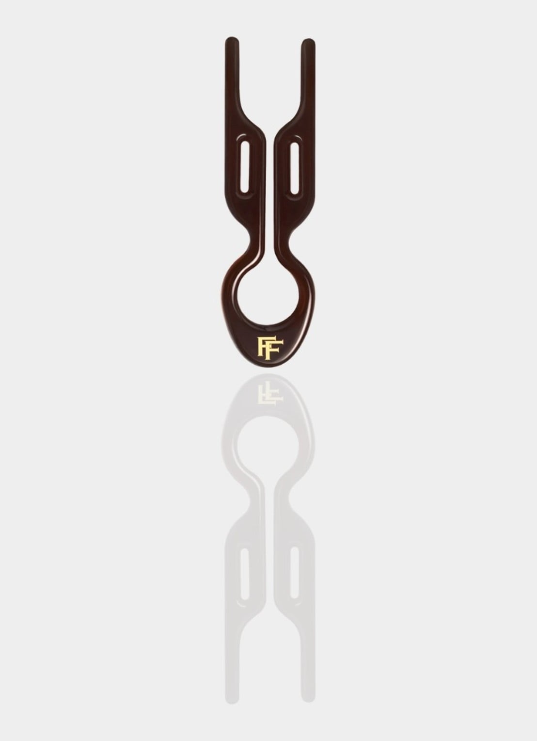 Fiona Franchimon Nº 1 Hairpin Petite - detail 5 bruin