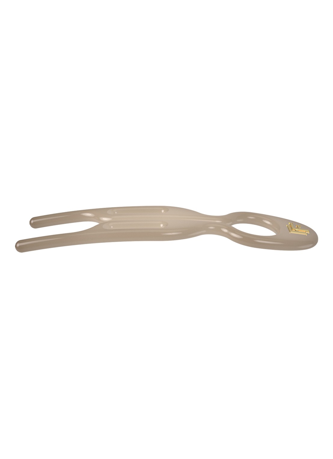 Fiona Franchimon Nº 1 Hairpin - haarpin set van 3  - detail 2 soft beige