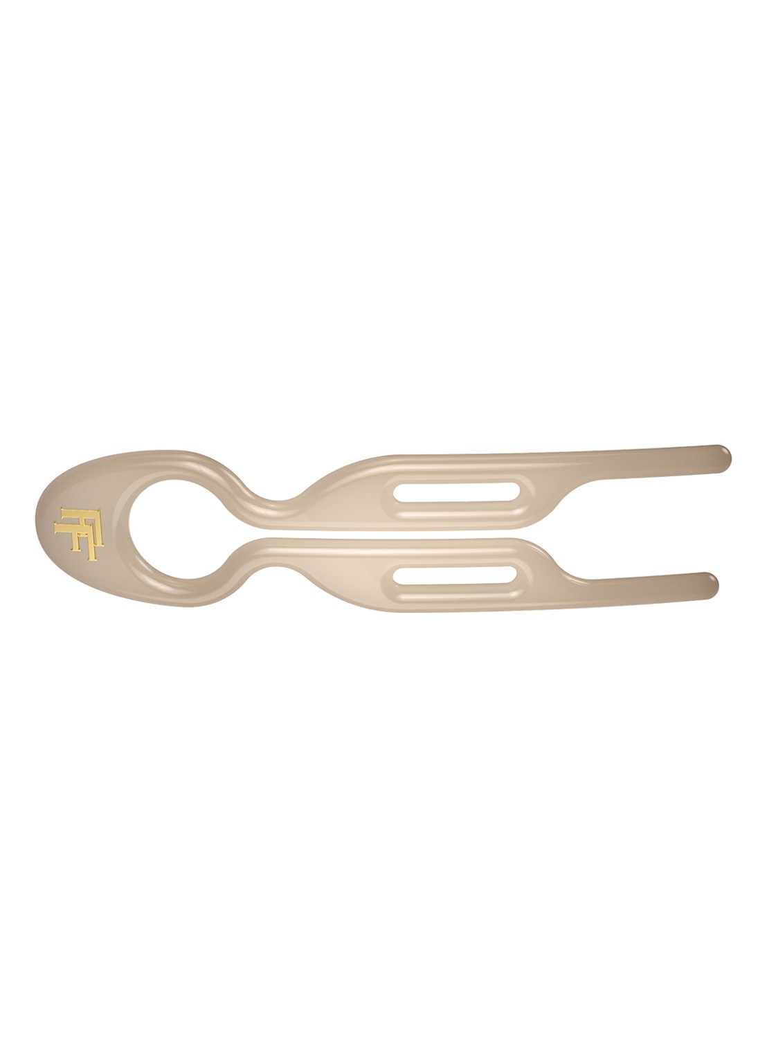 Fiona Franchimon Nº 1 Hairpin - haarpin set van 3  - detail 3 soft beige