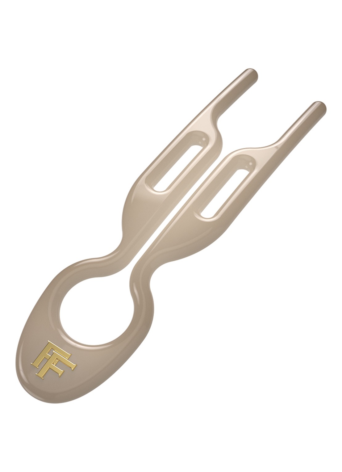 Fiona Franchimon Nº 1 Hairpin - haarpin set van 3  - voorkant 5 soft beige