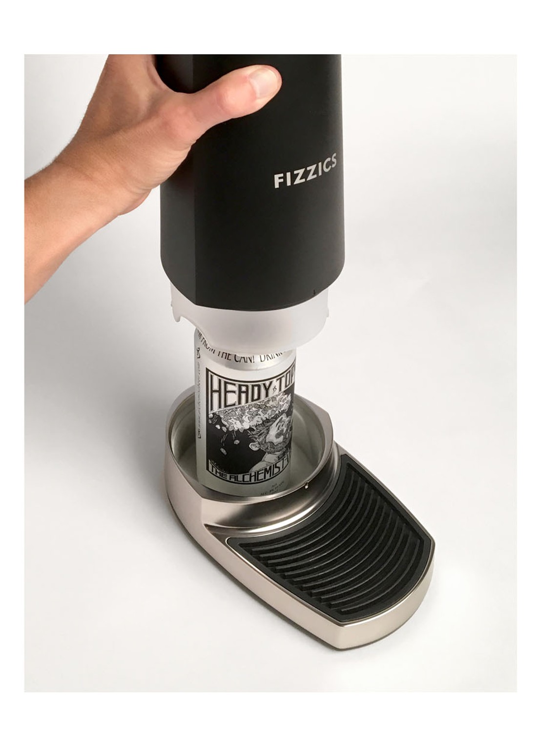 Fizzics DraftPour oplaadbare bier dispenser 45 cm - detail 5 zwart