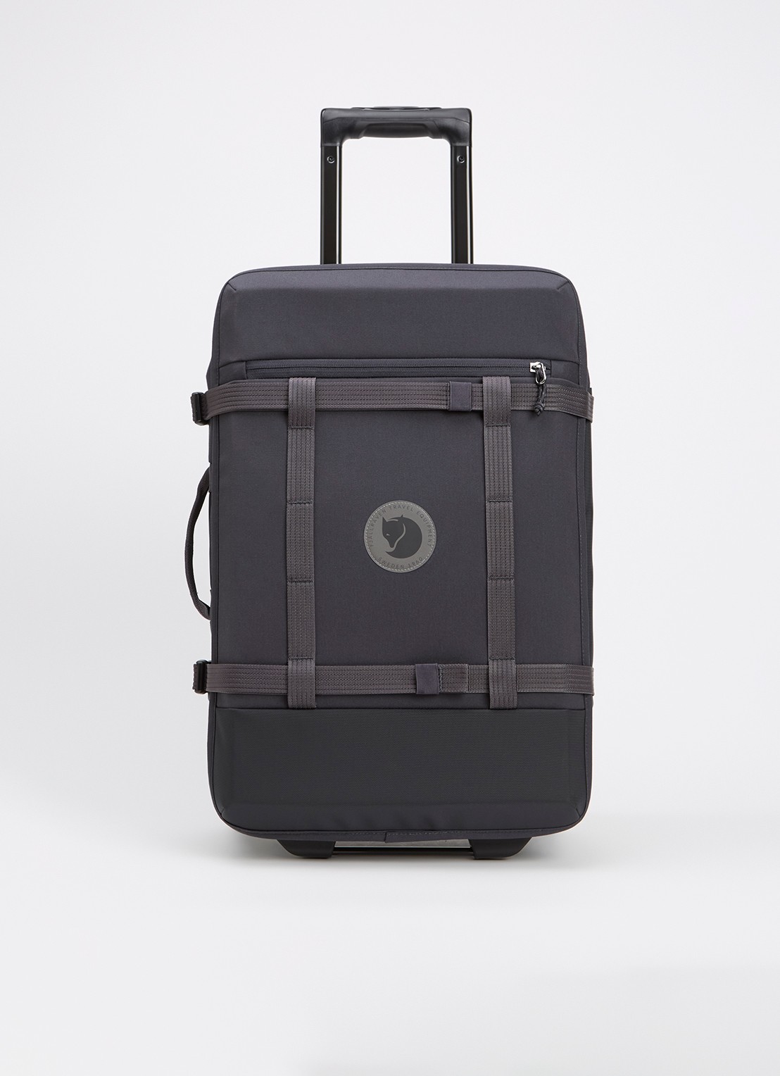 Fjällräven Farden trolley 55 cm - voorkant 3 zwart