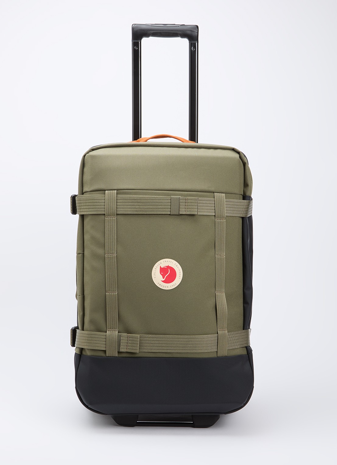Fjällräven Farden trolley 64 cm - voorkant legergroen