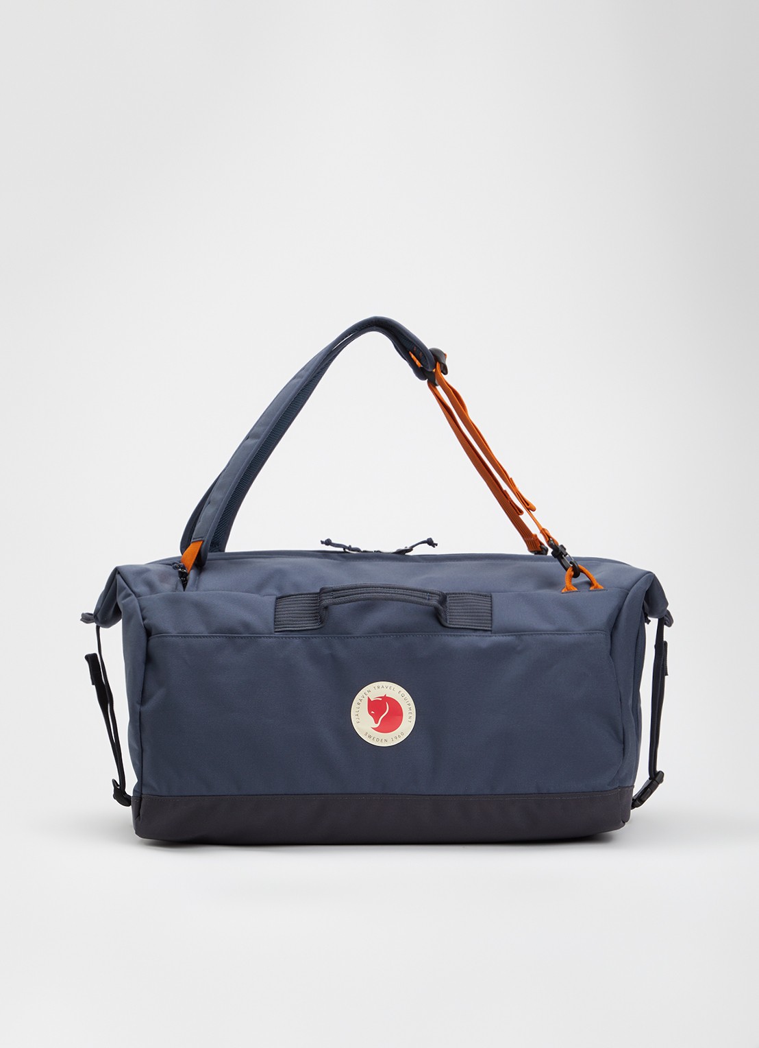 Fjällräven Färden weekendtas met afneembare schouderriem - voorkant 3 donkerblauw