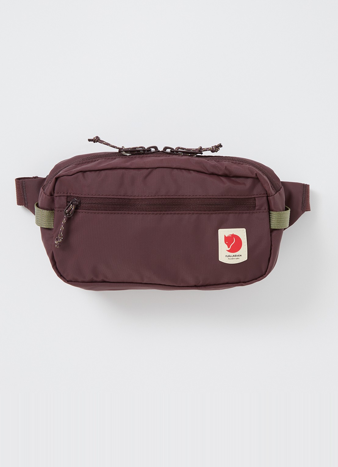 Fjällräven High Coast heuptas met logo - voorkant 4 aubergine