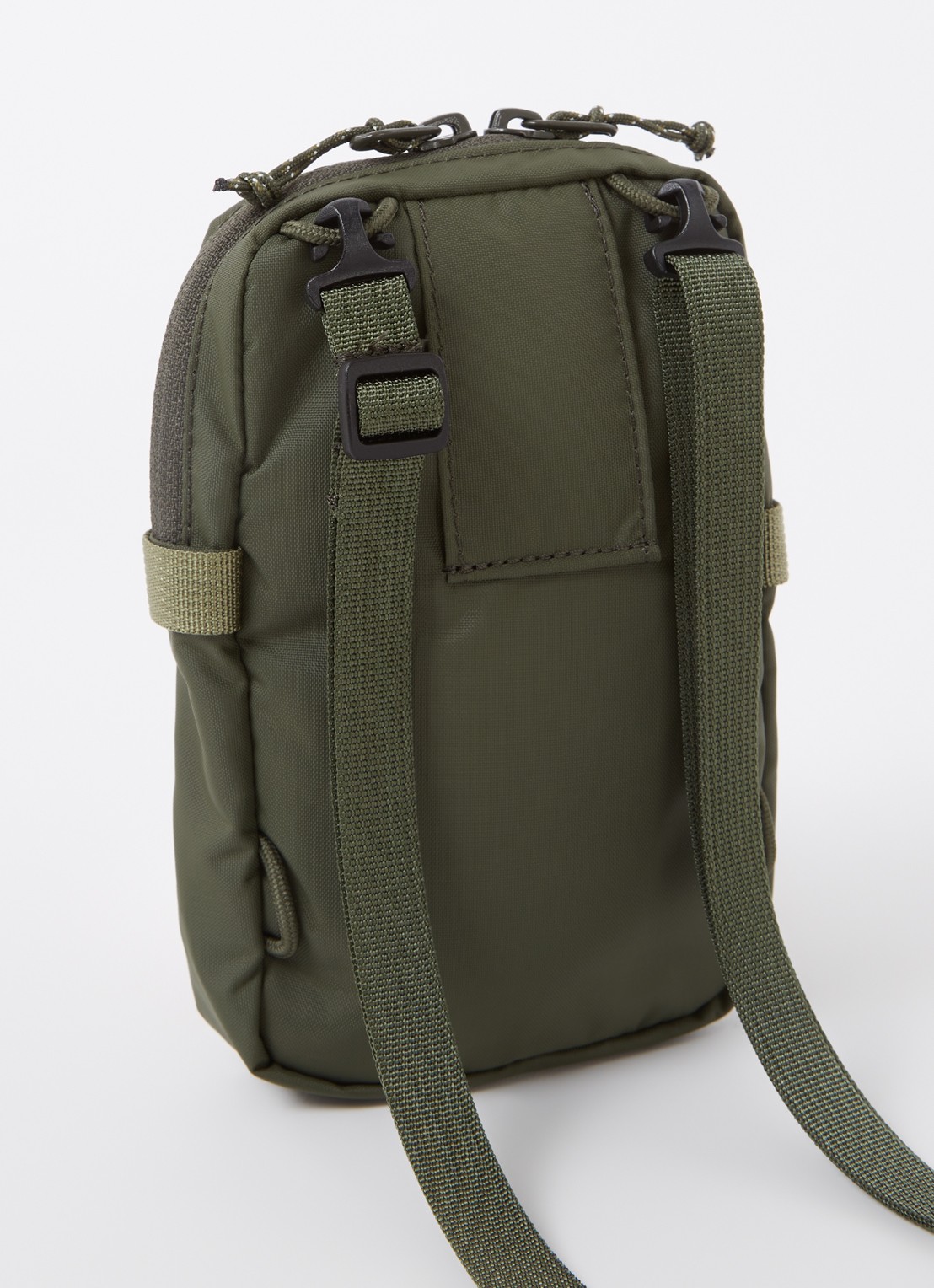 Fjällräven High Coast Pocket crossbodytas met logo - achterkant 4 legergroen
