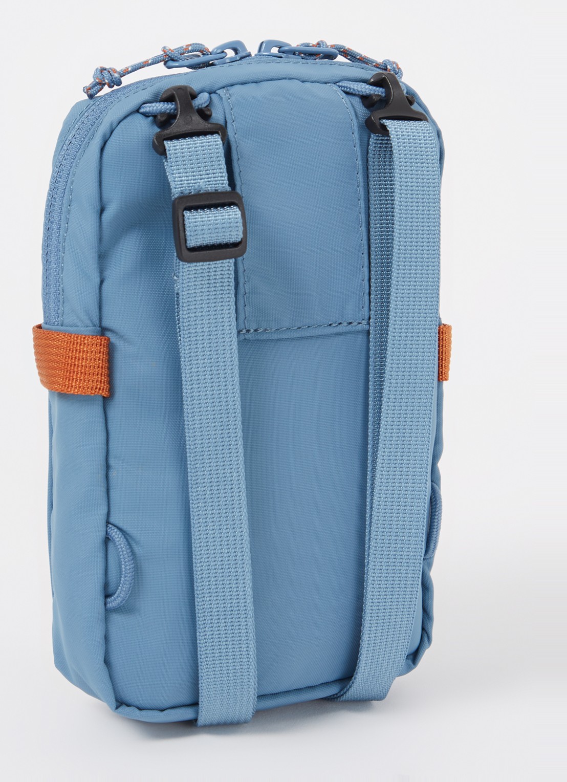 Fjällräven High Coast Pocket crossbodytas met logo - achterkant 3 blauwgrijs
