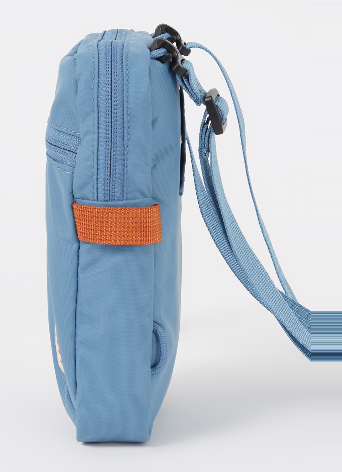Fjällräven High Coast Pocket crossbodytas met logo - detail 2 blauwgrijs