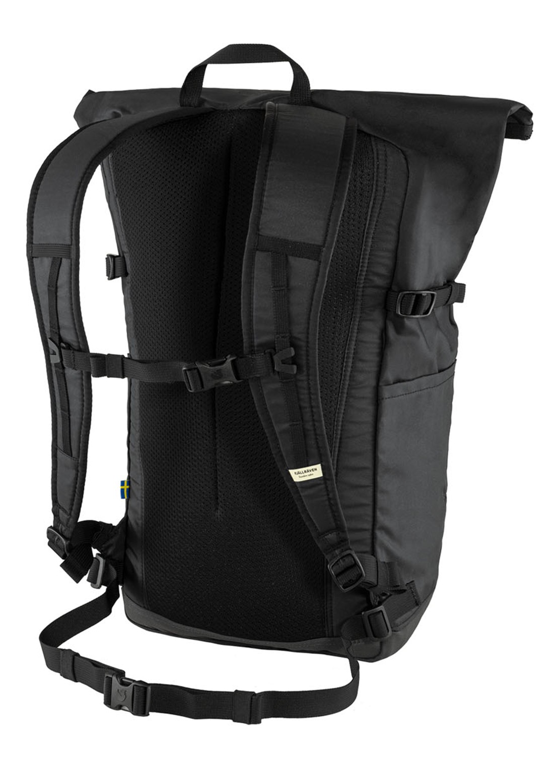 Fjällräven High Coast rugzak met 14 inch laptopvak - unisex - detail 4 zwart