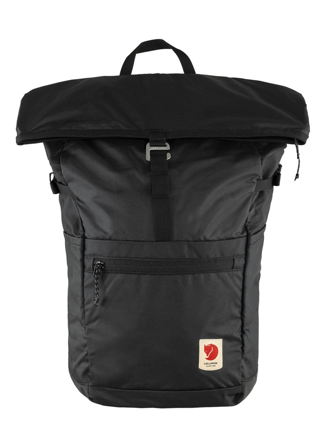 Fjällräven High Coast rugzak met 14 inch laptopvak - unisex - voorkant zwart
