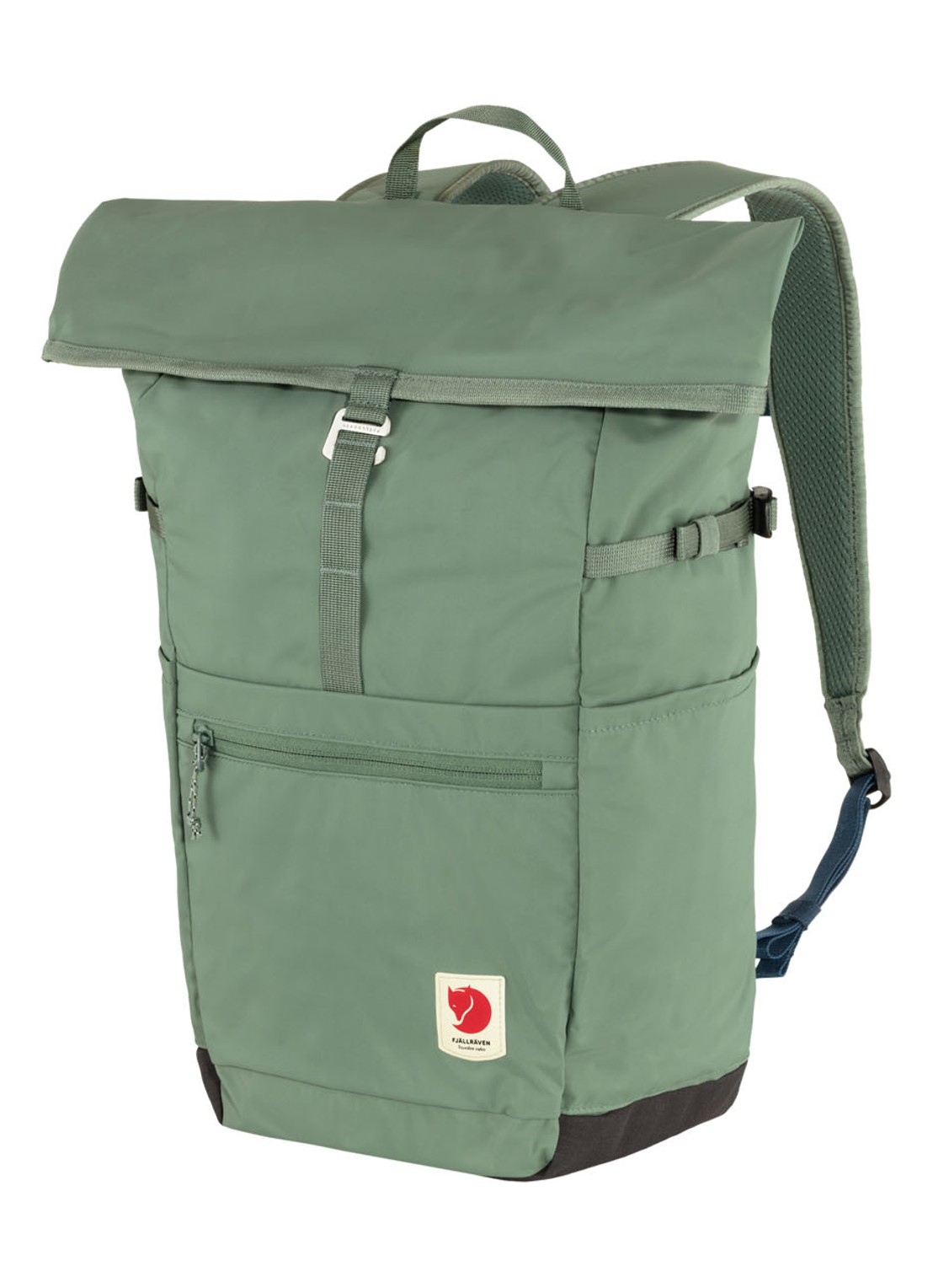 Fjällräven High Coast rugzak met 14 inch laptopvak - unisex - voorkant 3 olijfgroen