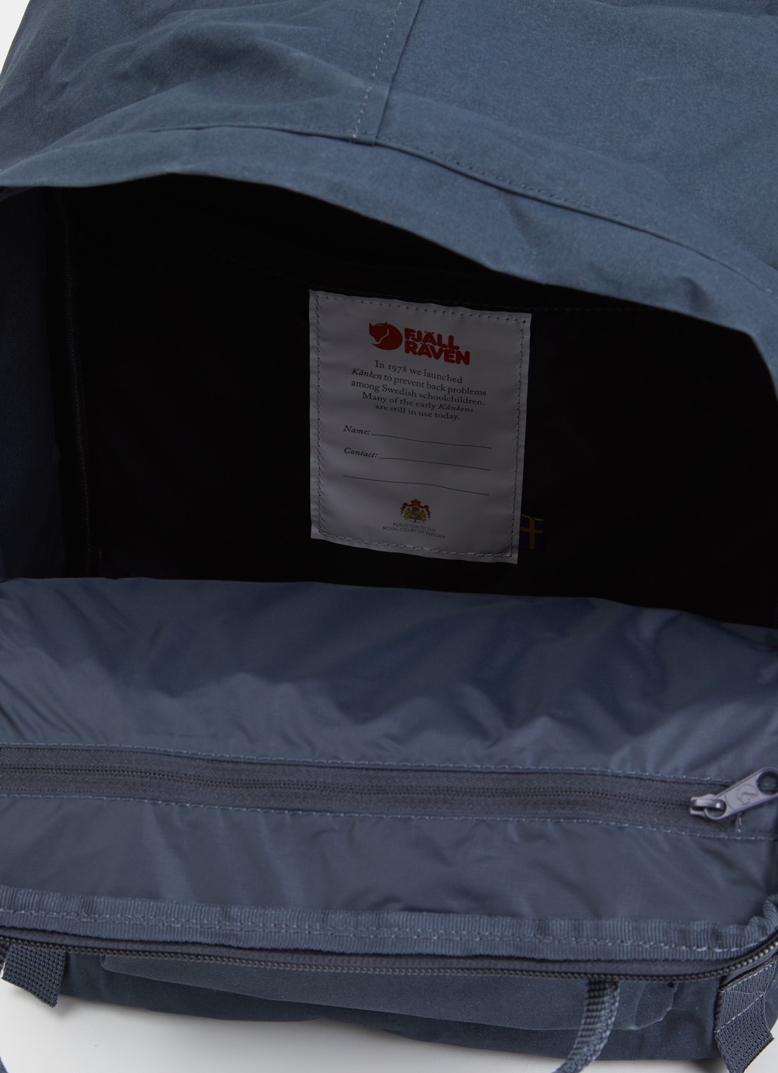 Fjällräven Kånken rugzak met 17 inch laptopvak  - detail 2 indigo