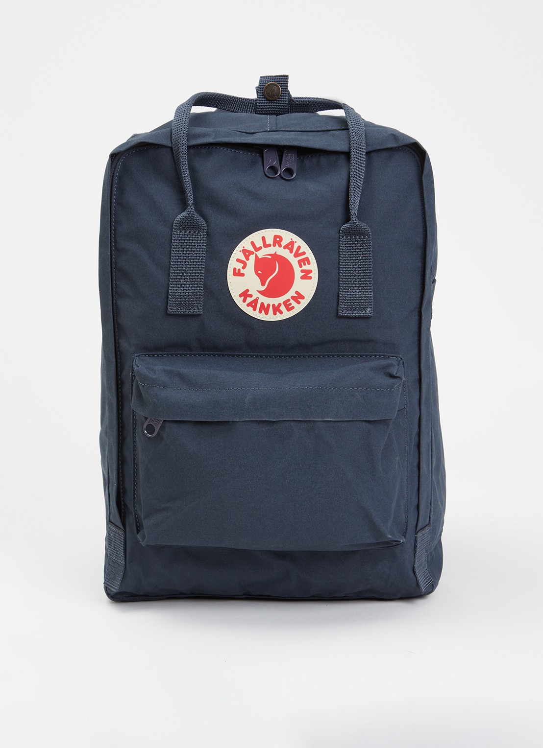 Fjällräven Kånken rugzak met 17 inch laptopvak  - voorkant 3 indigo