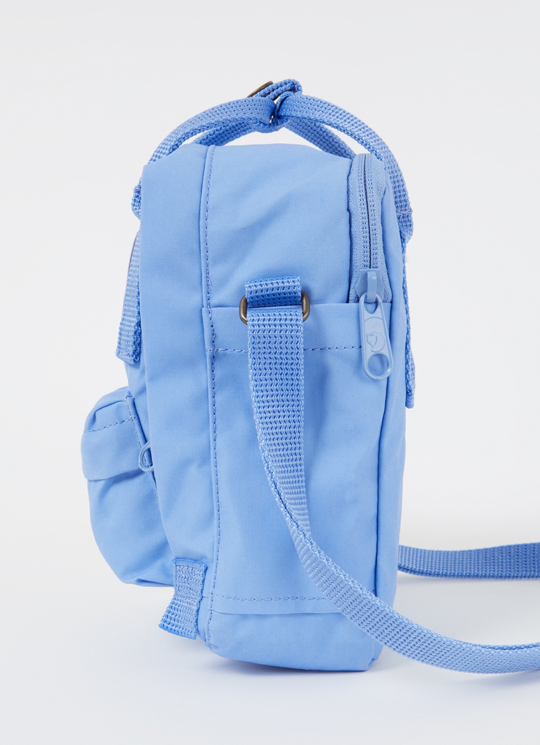 Fjällräven Kånken Sling crossbodytas met logo - detail 2 staalblauw