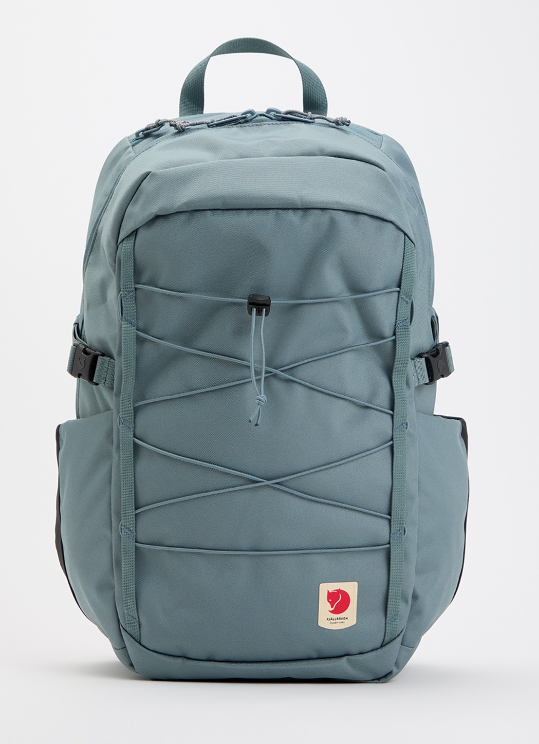 Fjällräven Skule 24 rugzak met 15 inch laptopvak - voorkant 3 petrol